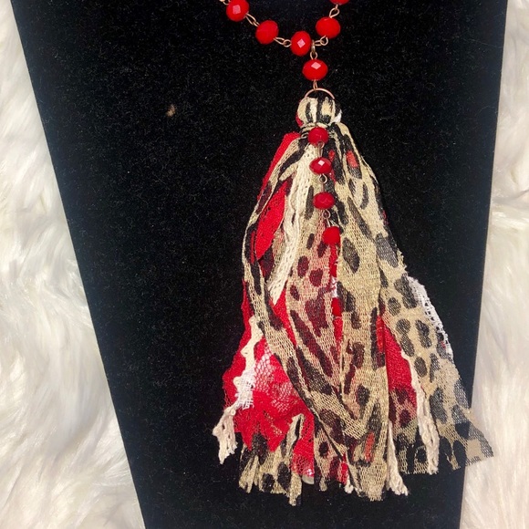 Leopard Tassel Necklace 2025